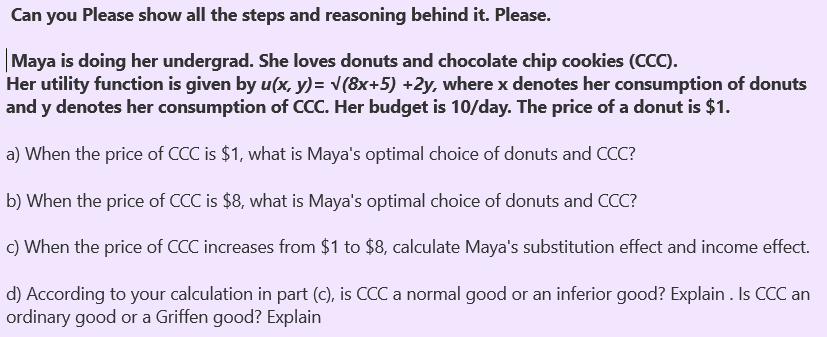  Please fully answer and explain 