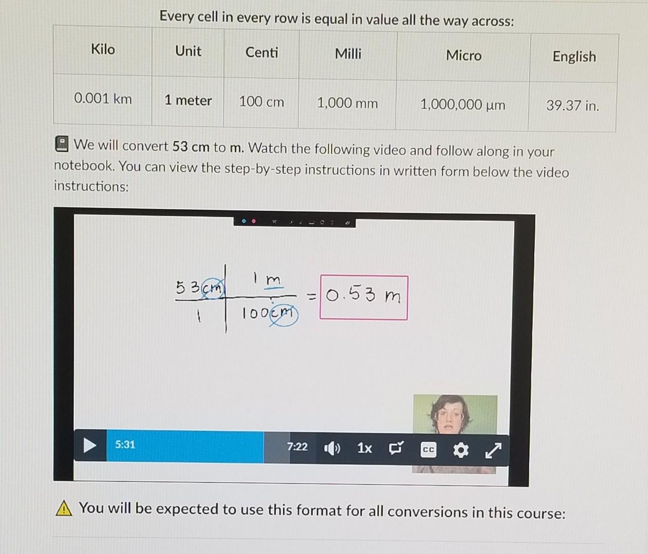 the work and cross out format to get the finial correct answers.