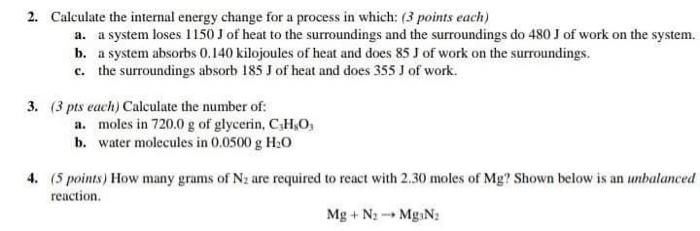  Kindly answer the following problem thank you so much 2. Calculate