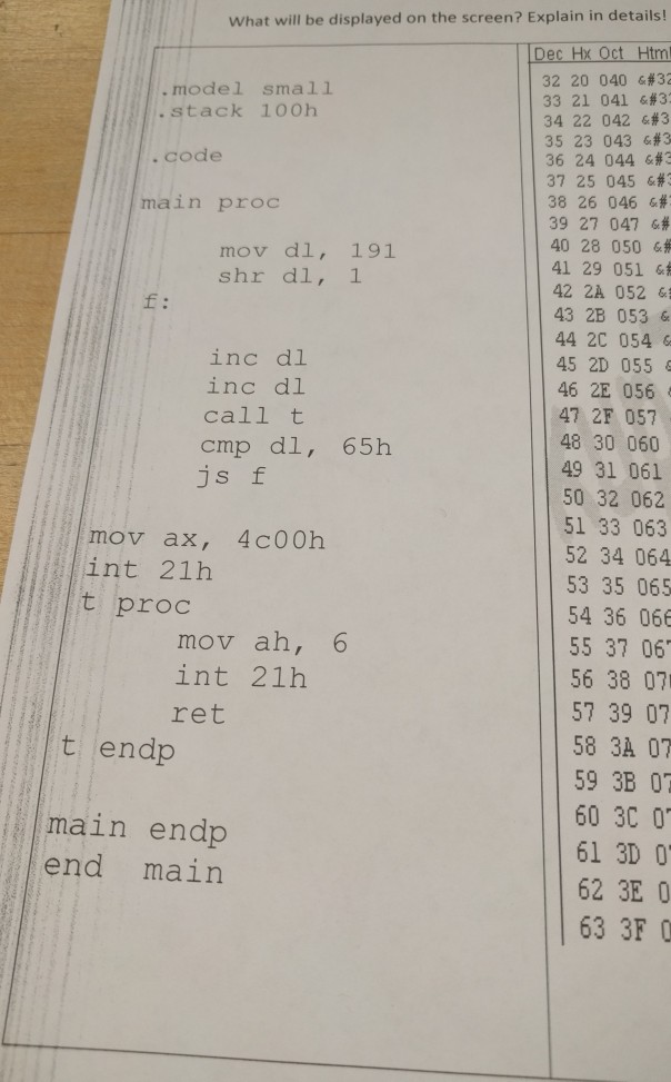 can you explain what this code displays and does? and explain