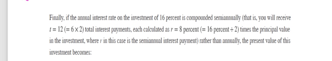  2. show me steps using financial calculator: Finally, if the annual