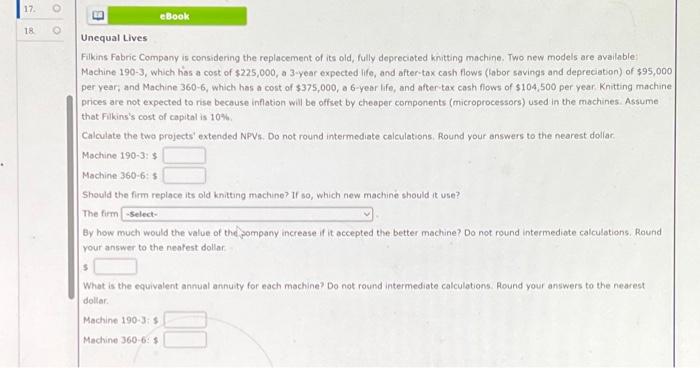  What is the correct answer and how do I solve this?17