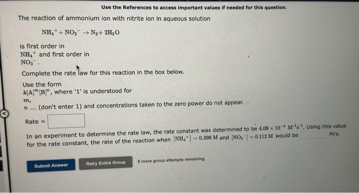  Use the References to access important values if needed for this