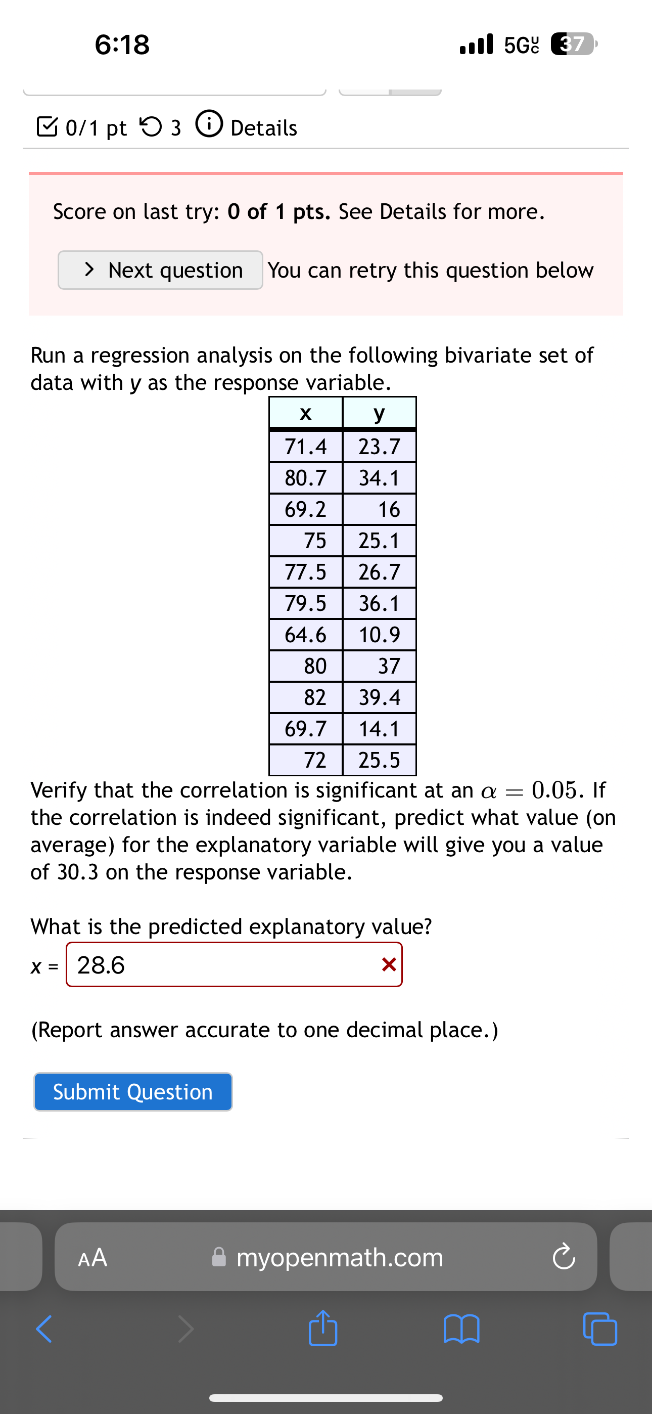 as the response variable. x| v ] e8| 5| Verify that the