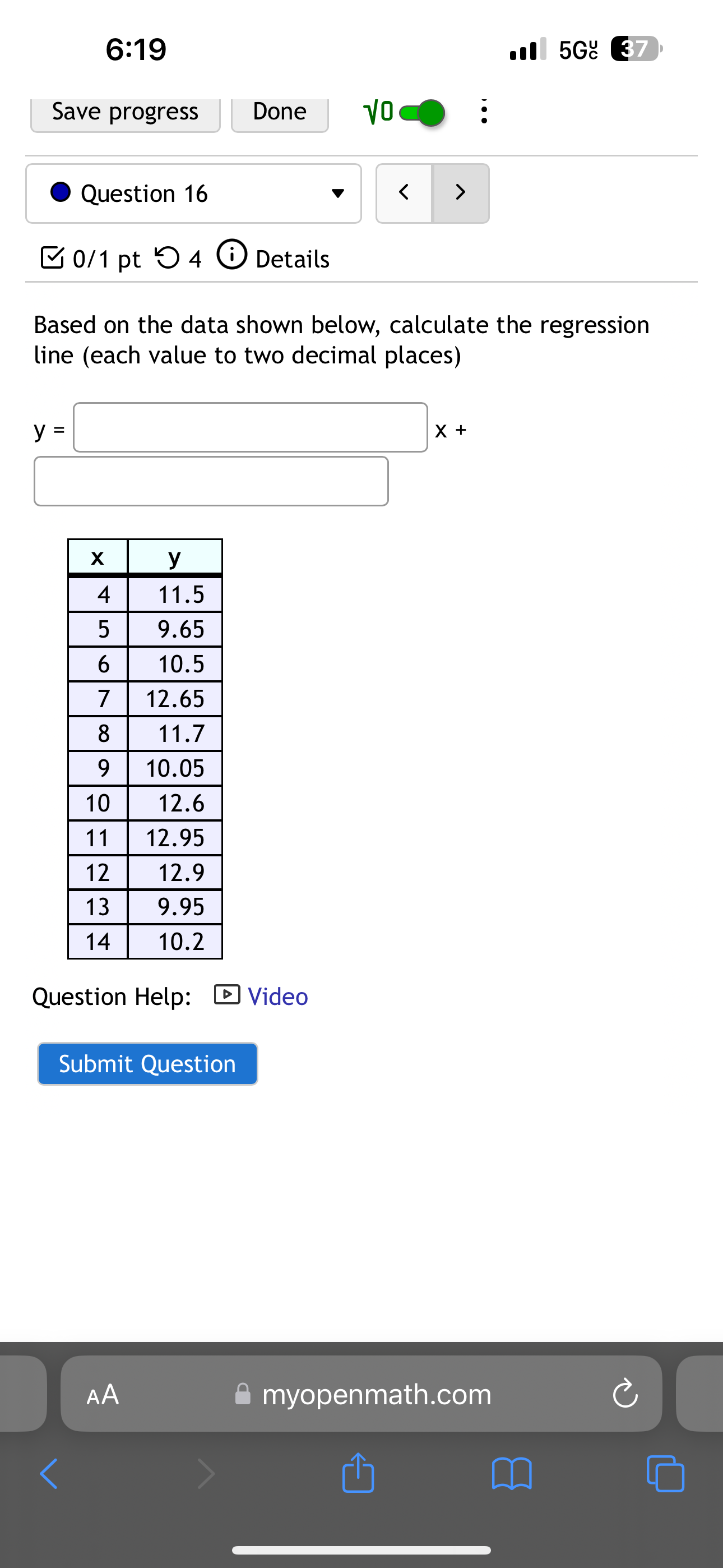 more. > Next question You can retry this question below You run