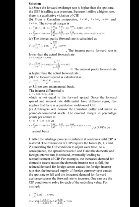 does he mean by (violation of CIP ) and in part (b)