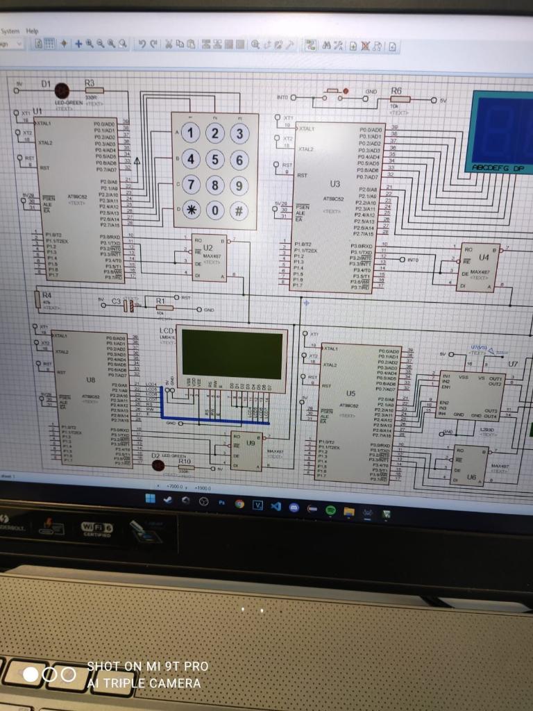 Write the following proteus drawing in c language Creating a project in