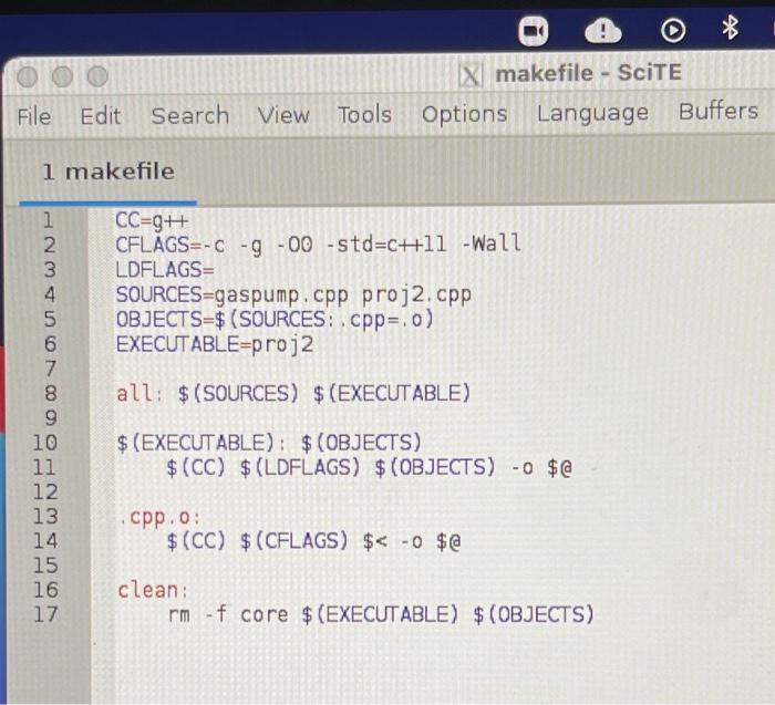 Forgot how to make a makefile. Please help X makefile - SciTE
