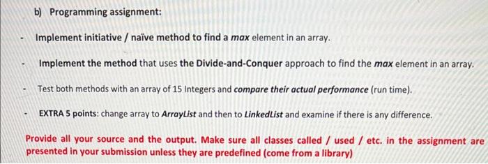 Please help. I need a java code that will do all of