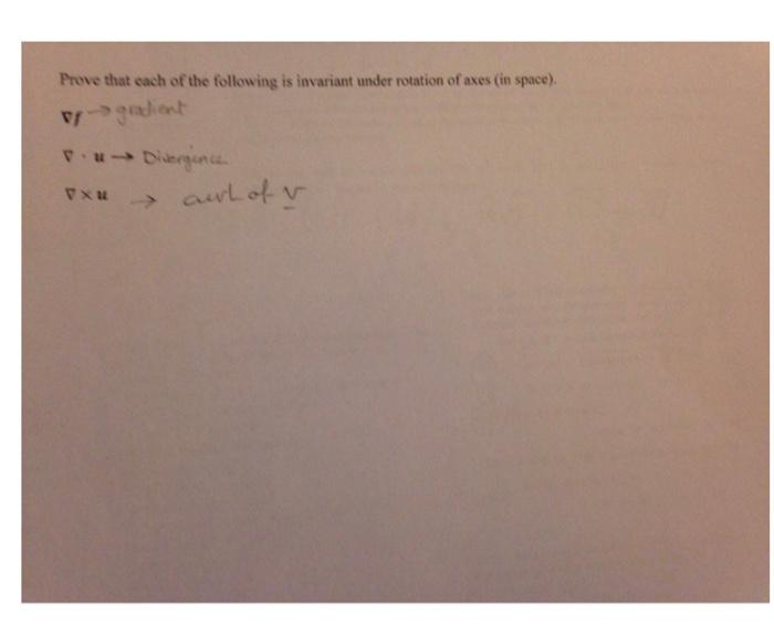 I need full explaiantion using chain rule Prove that cach of the