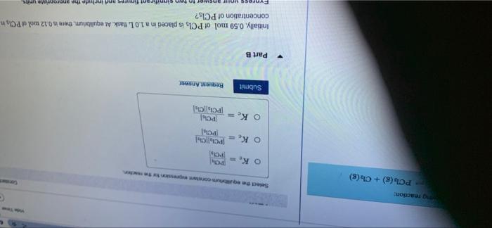  reaction PCI(8) + CL (8) Select the content . OK PG