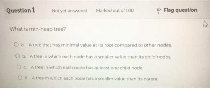 material: advanced algorithms what is the right answer to this problems? because