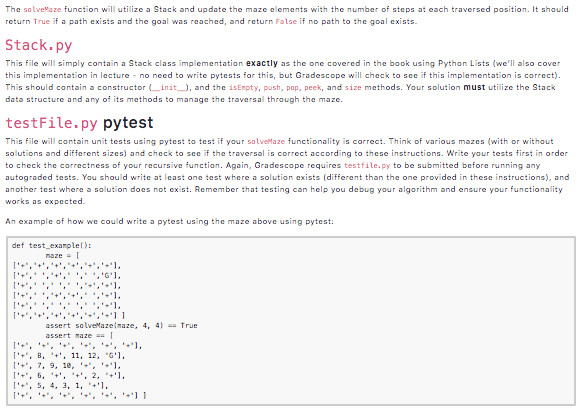 need to create three files: Labe4.py - file containing your solution to