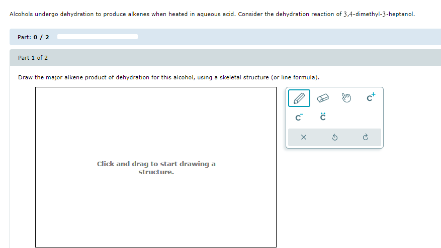 the box below. Select the correct IUPAC name for the product that