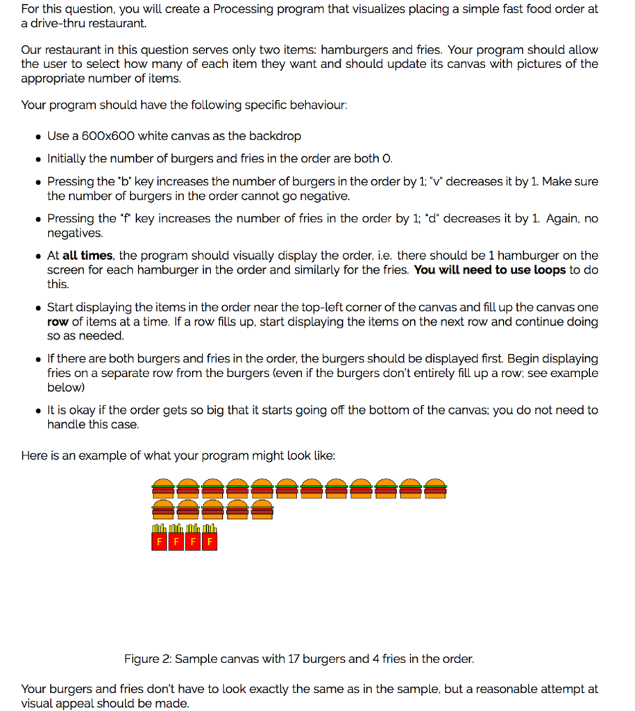 Language: Python Program: Processing 3.0 The program Processing 3.0 is used to