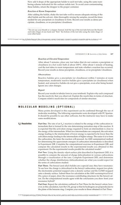 and strate nature. The reactivities of several substrate types will be minder