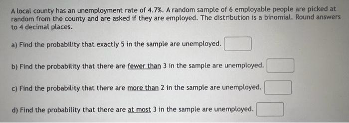 Can someone please help me solve these stats problems? A local county