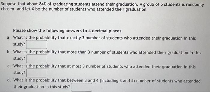 has an unemployment rate of 4.7%. A random sample of 6 employable