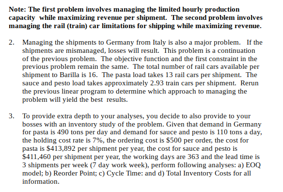 Sampling. All 3 questions please. Background (This case was taken from an