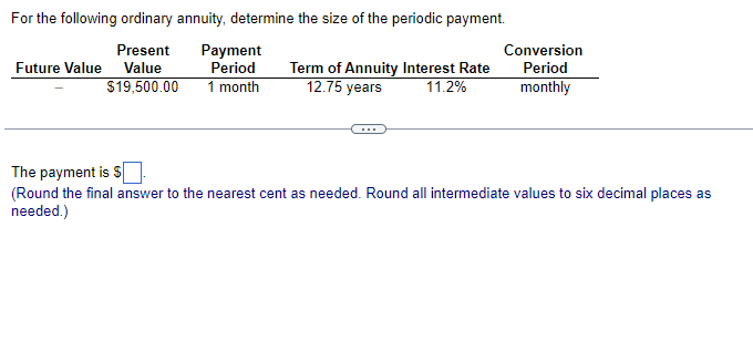 Please round everything to 6 decimal places and the final answer