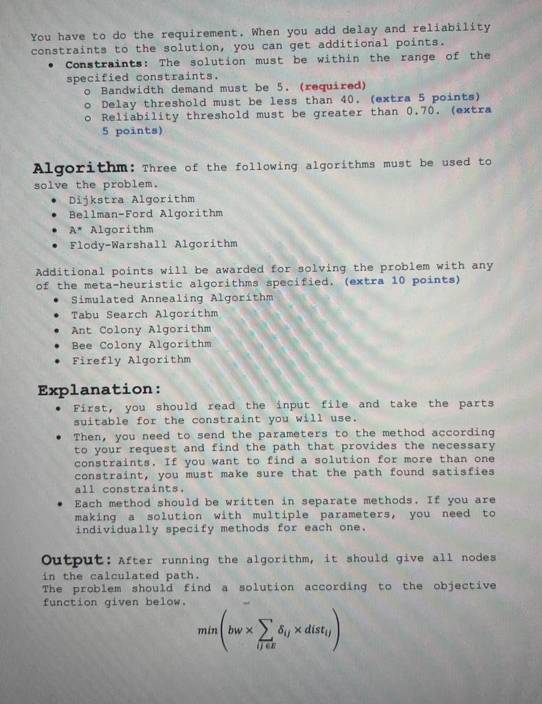 be created in ".pdf" format. - Important code structures used in coding