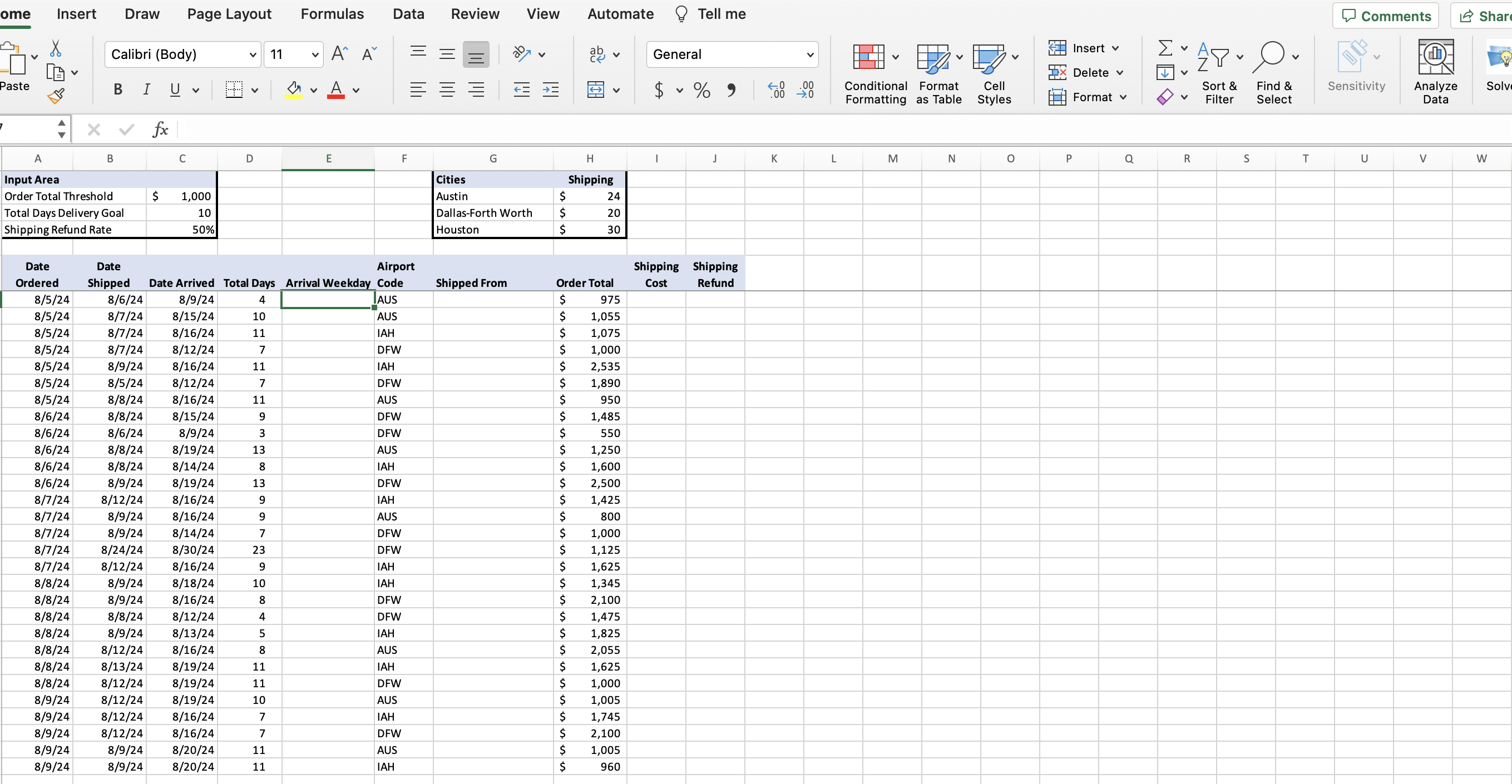I need help with this chapter 7 excel project. I am having