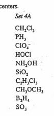 structure(s) -sketch -central atom hybridization -electron pair geometry -molecular geometry -polarity following