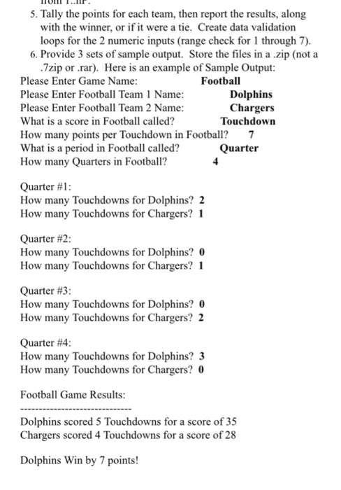 Assigned: 06/02/17 Points: 40 Create a Java program to simulate some 2
