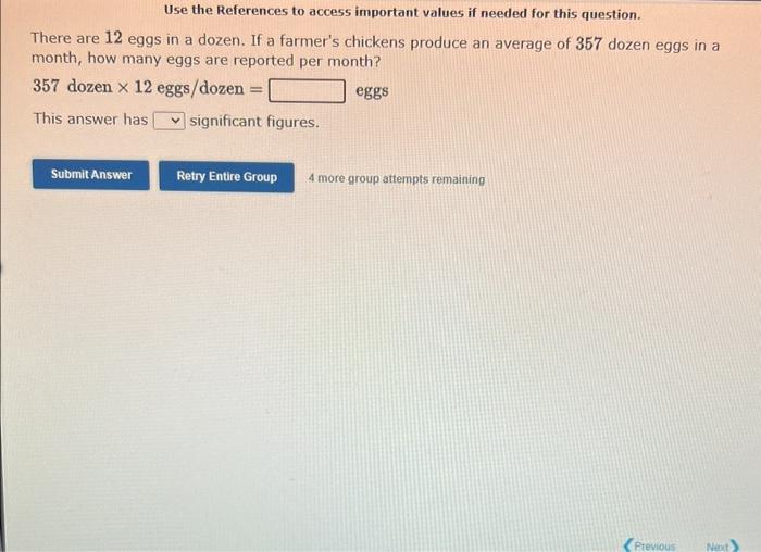  Use the References to access important values if needed for this