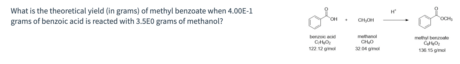 Please help I will upvote What is the theoretical yield (in grams)