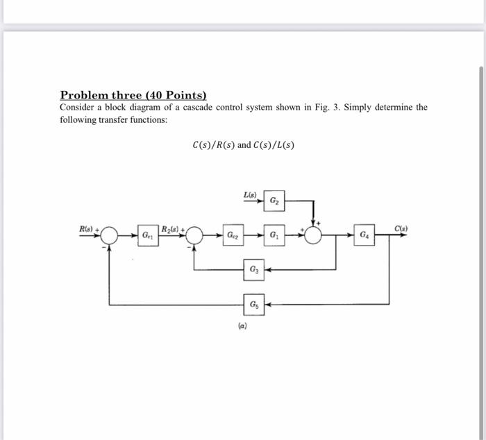 heat exchanger shown below, determine the transfer function for: a) T(s)/R(s) b)