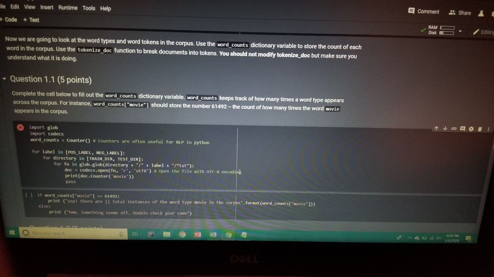 for it to have any effect! ji + Code + Text [