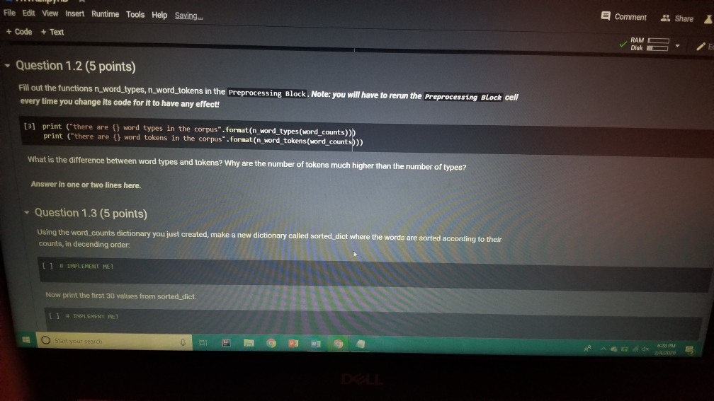 if word_counts["movie" ] -- 61492: print (yayl there are 0 total instances