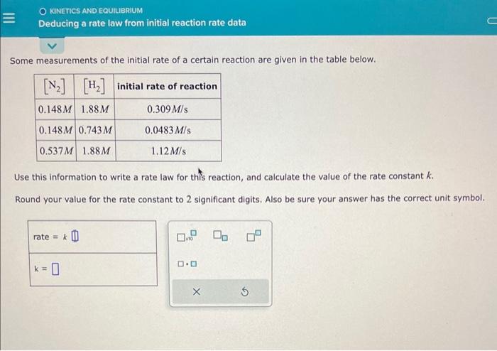 I've had an especially hard time with the units for "k"...if you