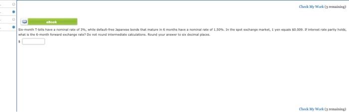  Check My Work (remaining) ebook six-month T-bits have a nominal rate