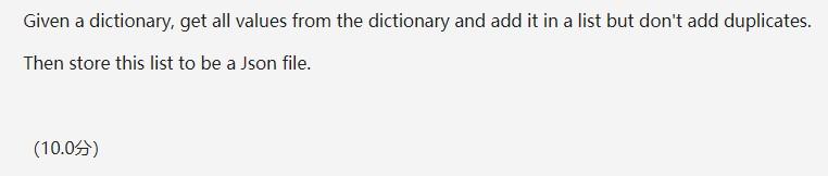 Python 3 I will give thumbs up for all the correct answers.