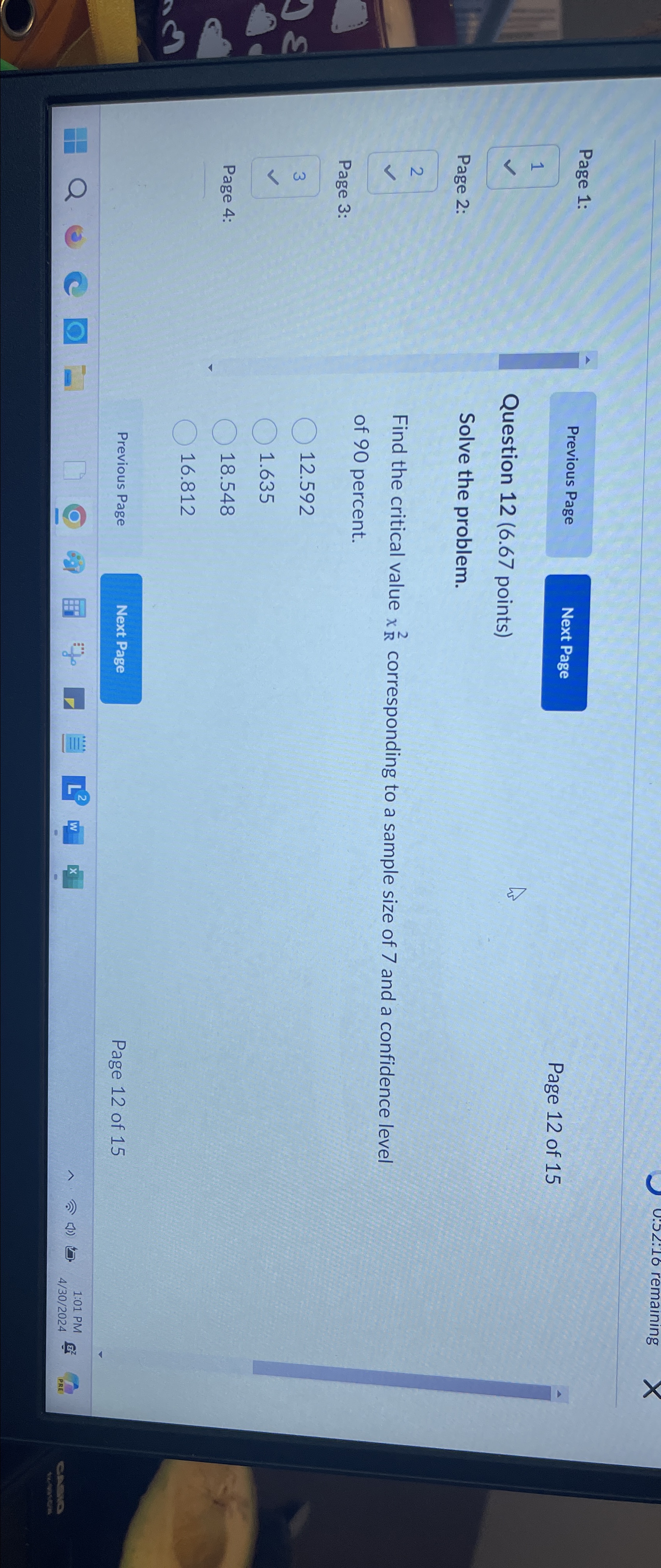  0:32:16 remaining Page 1: 1 Page 2: 2 Page 3: 3