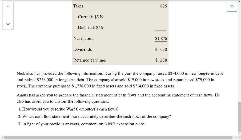 limited additional investment needed by the company in the form of both