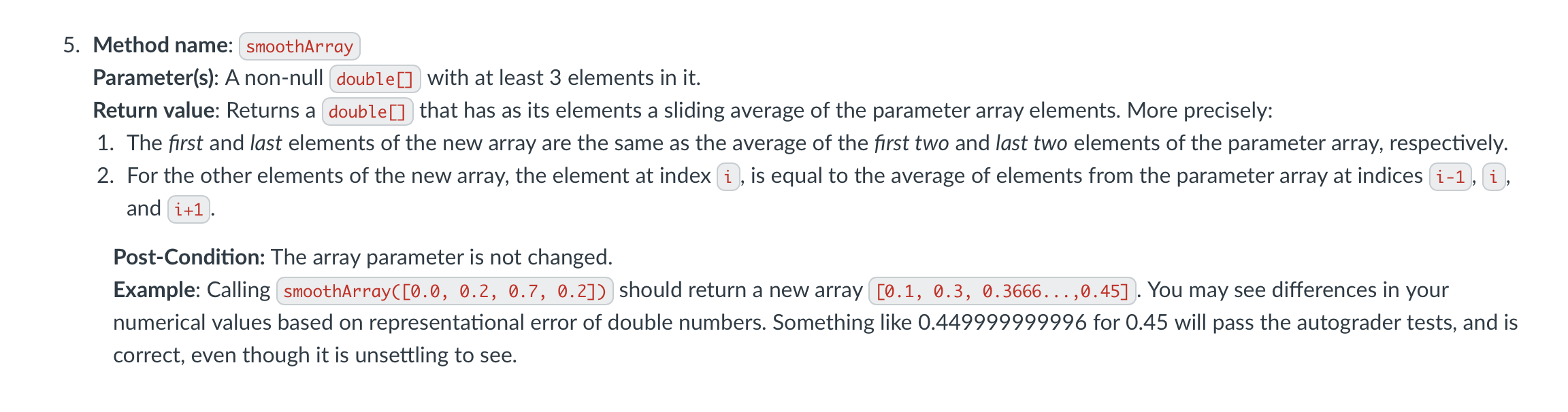 The programming language required for this code is: Java. Can anyone help