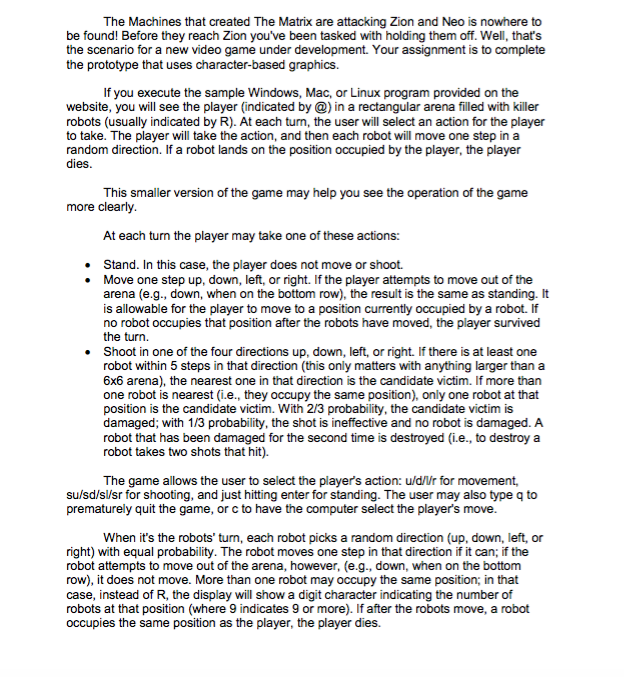  main.cpp: // zion.cpp // Portions you are to complete are marked