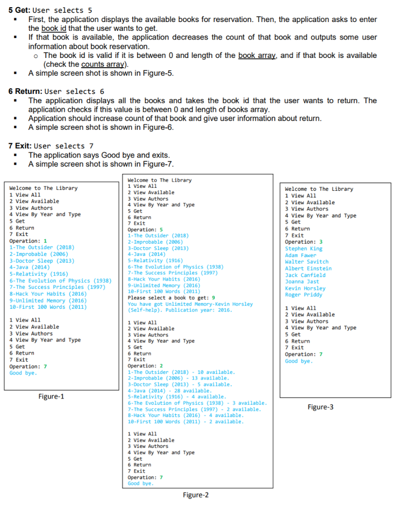 are a computer engineer working in a library. You are asked to