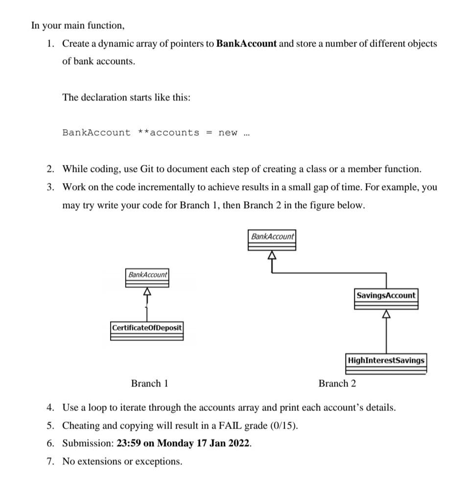 their specific needs. The most common of these accounts are savings and