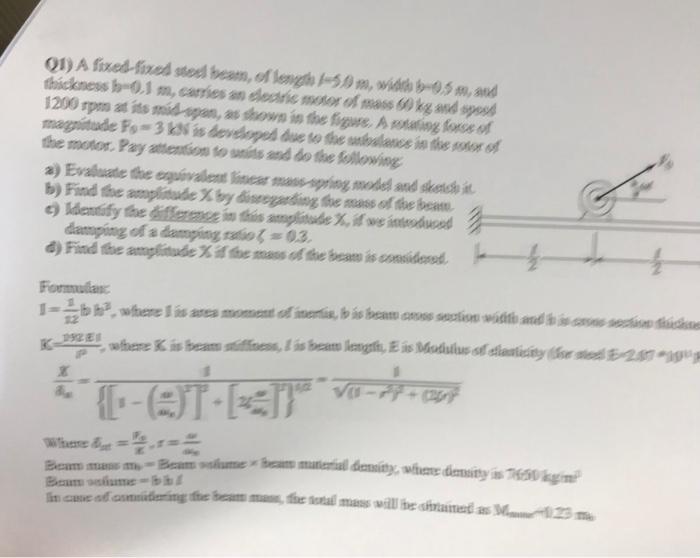  I= not - and b= , b= thickness b=0.1 m, carries