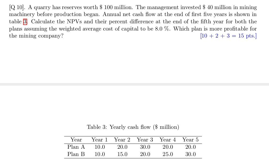solve this asap using the formula given below [Q 10). A