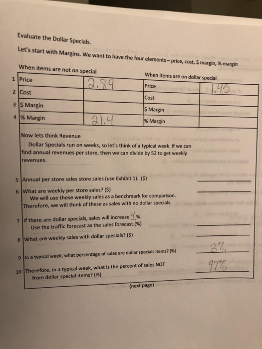 sells some Reed's experience in other markets was that dollar specials increased
