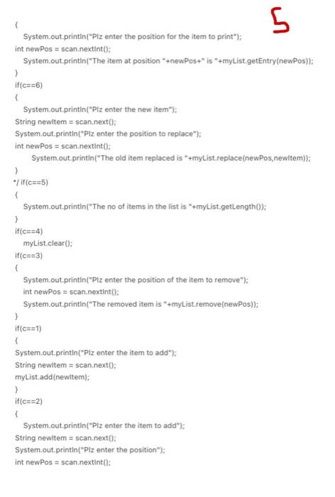 = new Node(newEntry,firstNode): firstNode=newNode; > public String remove(int p) String resulte null;