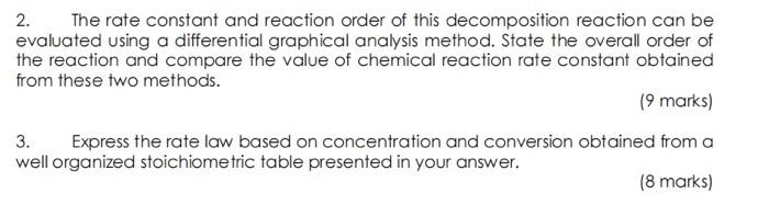 1L batch reactor, 1mol/L carbonic acid decomposes into carbon dioxide and water