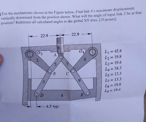  Solve on a paper showing all steps with numbrs (use vector