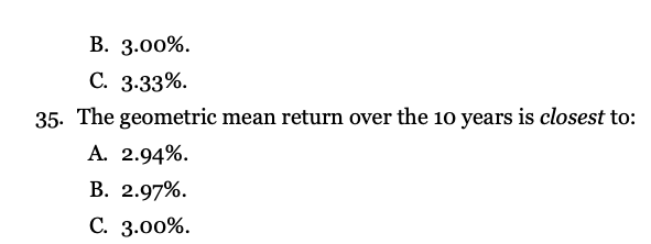 4, we have (1.078)(1.063)(0.985)= V1.128725 = 1.041189. This number is 1 plus