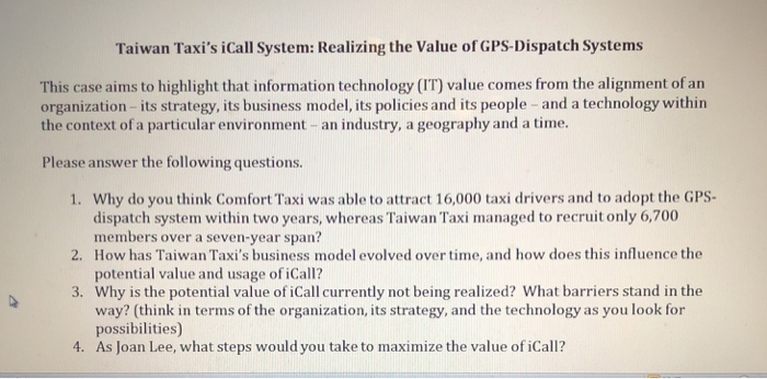  Please just answer number 4 and answer it as if you